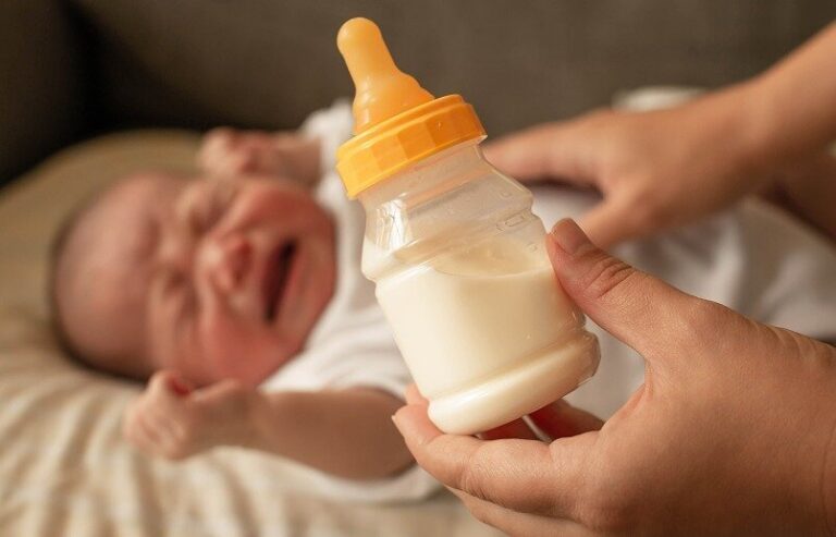 Hungry baby